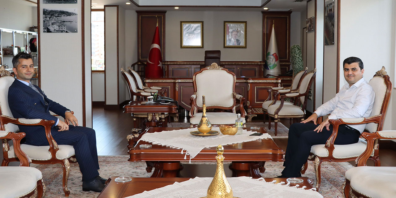 Coduroğlu, Rize Vali Vekili Sarı’ya Veda ziyaretinde bulundu