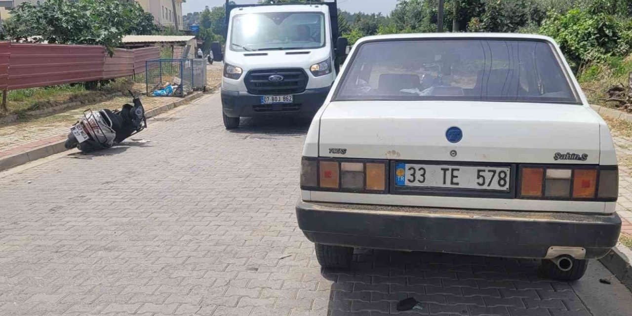 Gözüne Arı Çarpan Motosiklet Sürücüsü Hastanelik Oldu