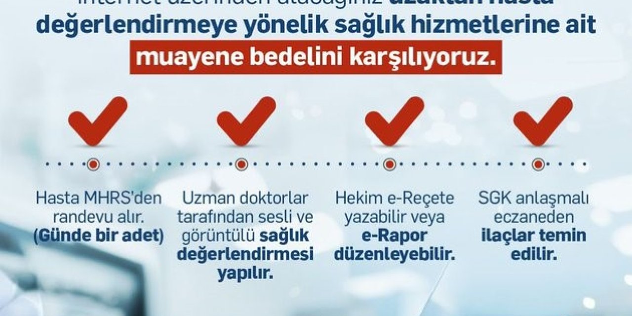 Sağlık Hizmetlerinde Yeni Dönem: Uzaktan Muayene Artık Sgk Kapsamında