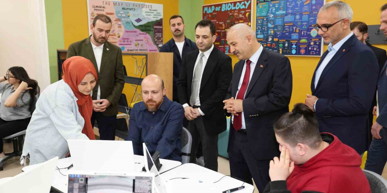 Bilal Erdoğan’dan Güzide Gençlik Merkezi’ne Ziyaret