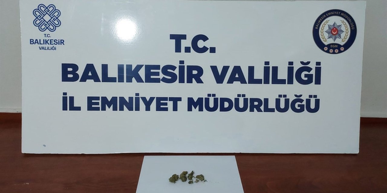 Bandırma’da Uyuşturucu Operasyonu