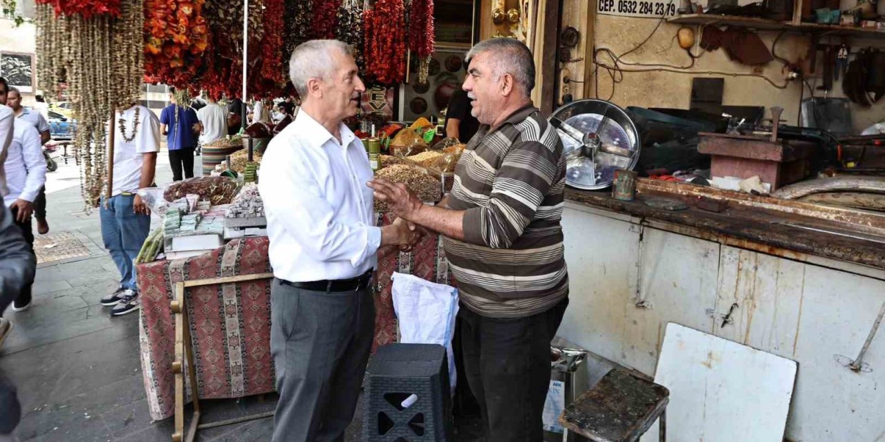 Tahmazoğlu Esnaf Ve Vatandaşlarla Bir Araya Geldi