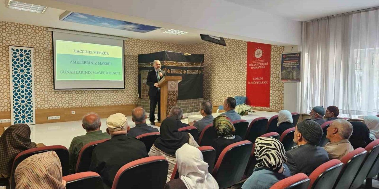 Hacı Adaylarına Uygulamalı Hazırlık Kursu Düzenlendi