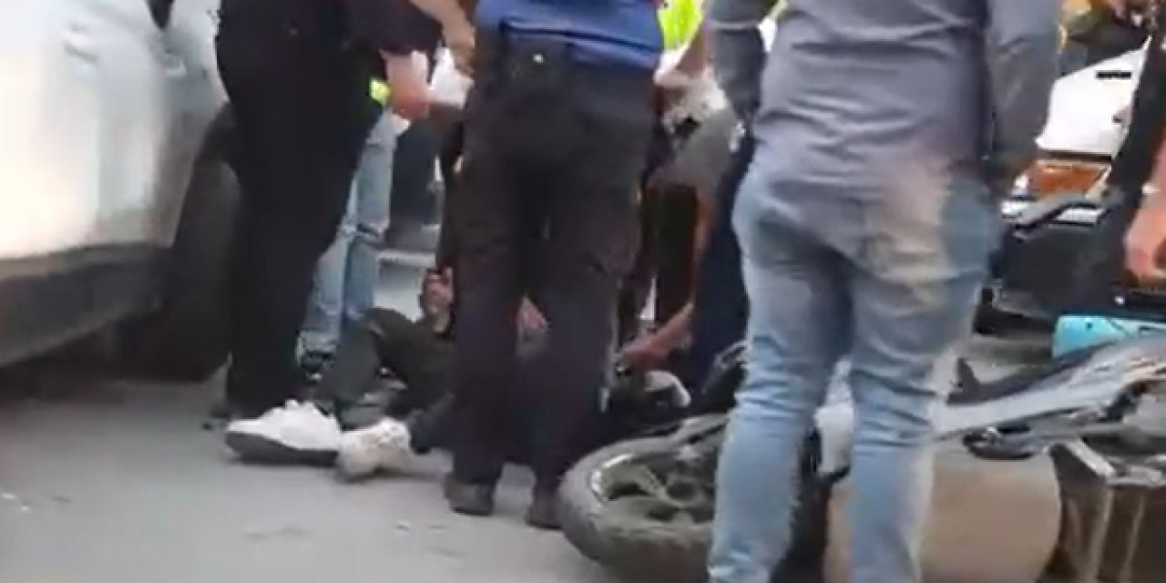 Yalova’da Ciple Motosiklet Çarpıştı: 1 Yaralı