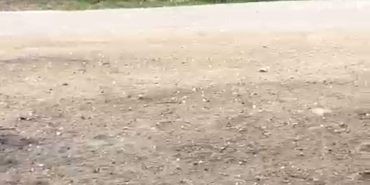 Bursa’da Dolu Yağışı Üreticileri Korkuttu