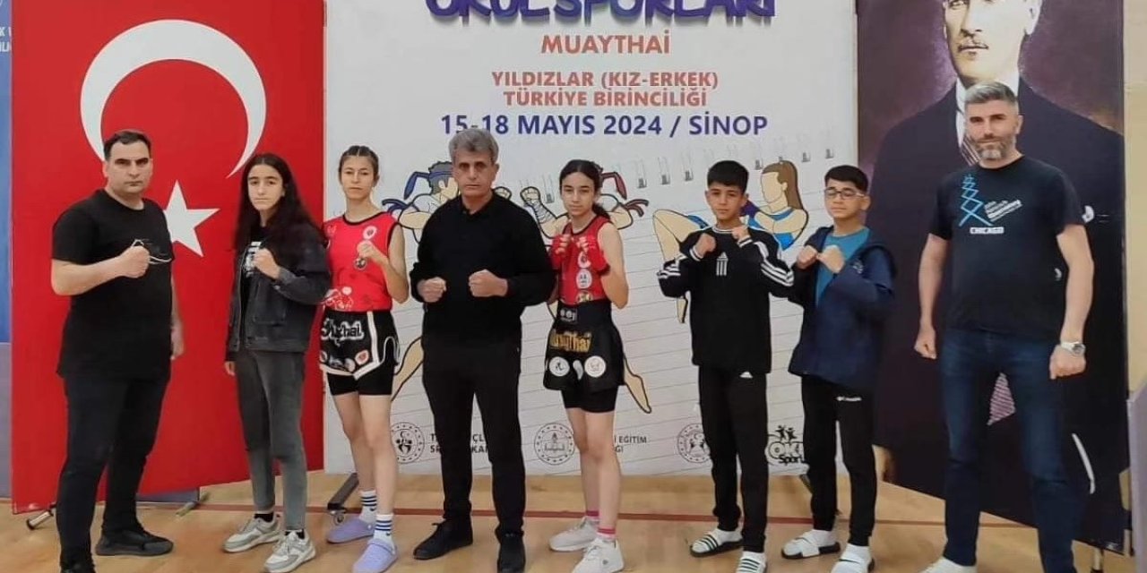 Muay-thai Sporcuları Şampiyonadan Dereceyle Döndü