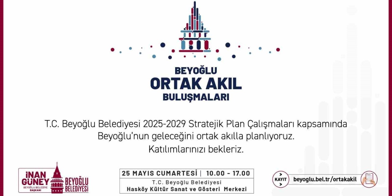 Beyoğlu Halkı Geleceğini Birlikte İnşa Etmek İçin Toplanıyor