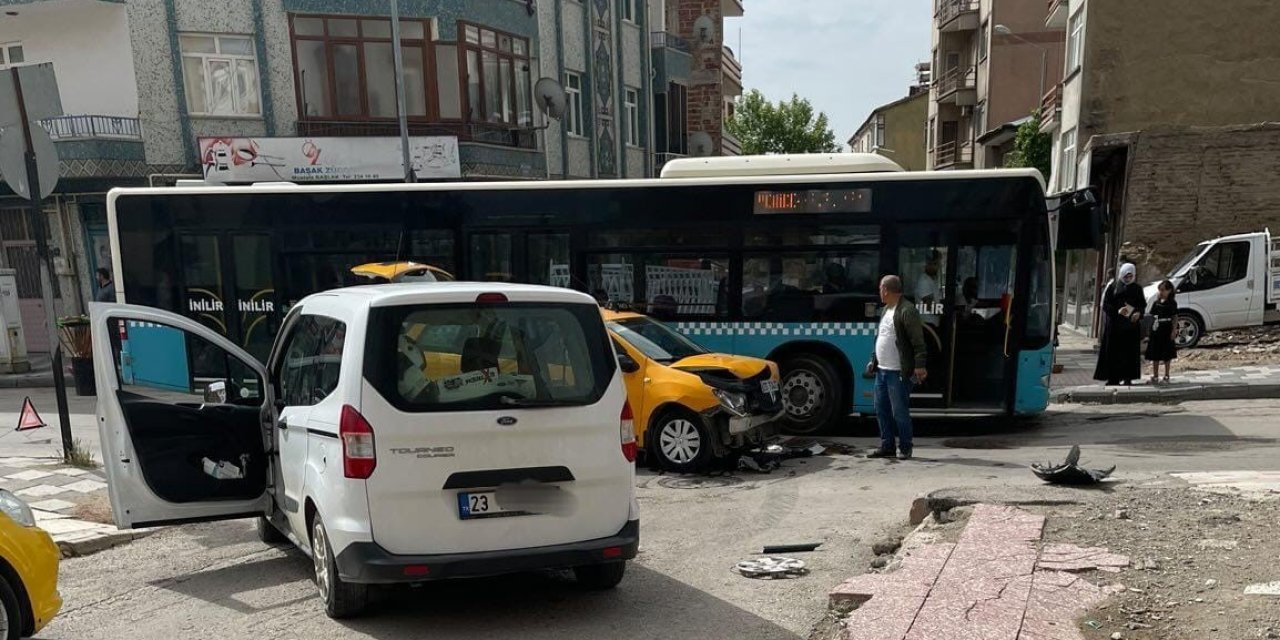 Elazığ’da Trafik Kazası: 1 Yaralı