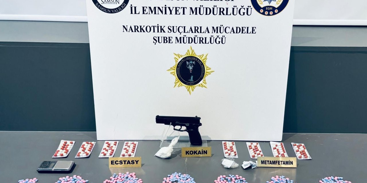 Samsun’da Uyuşturucuyla Yakalanan Şahıs Gözaltına Alındı