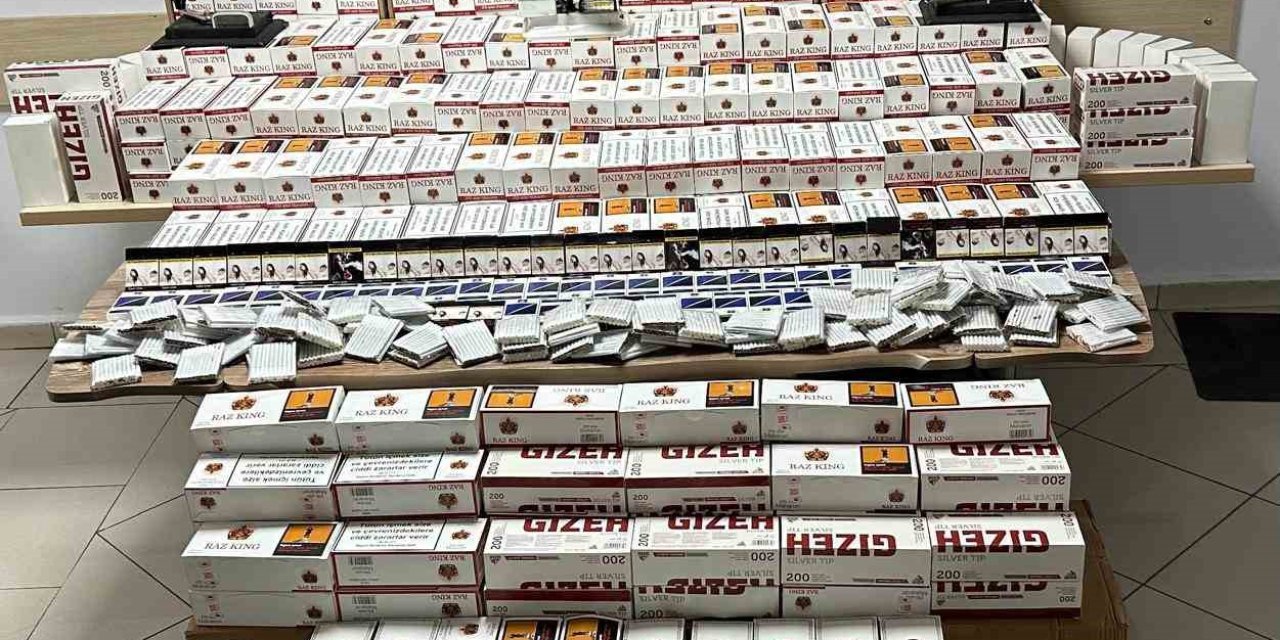 Kastamonu’da On Binlerce Makaron Ele Geçirildi