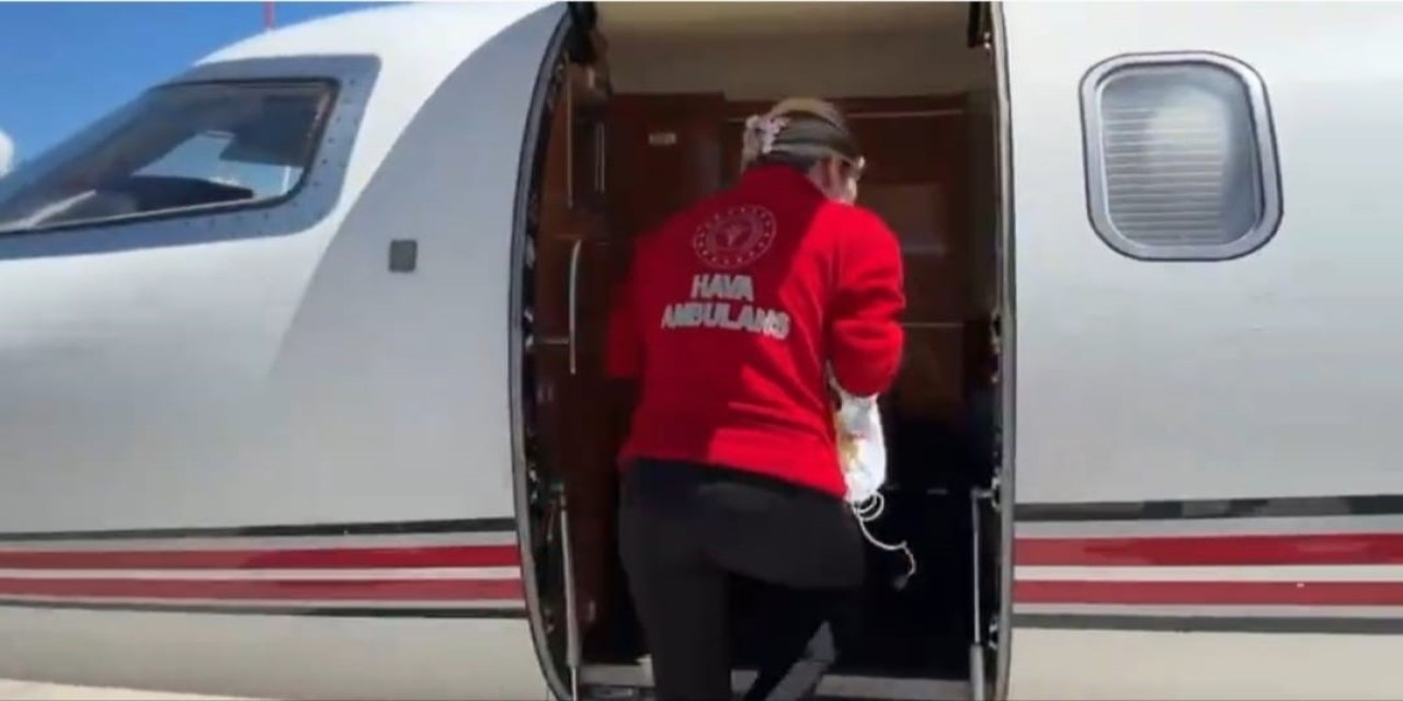 3 Günlük Bebek Ambulans Uçakla Ankara’ya Sevk Edildi