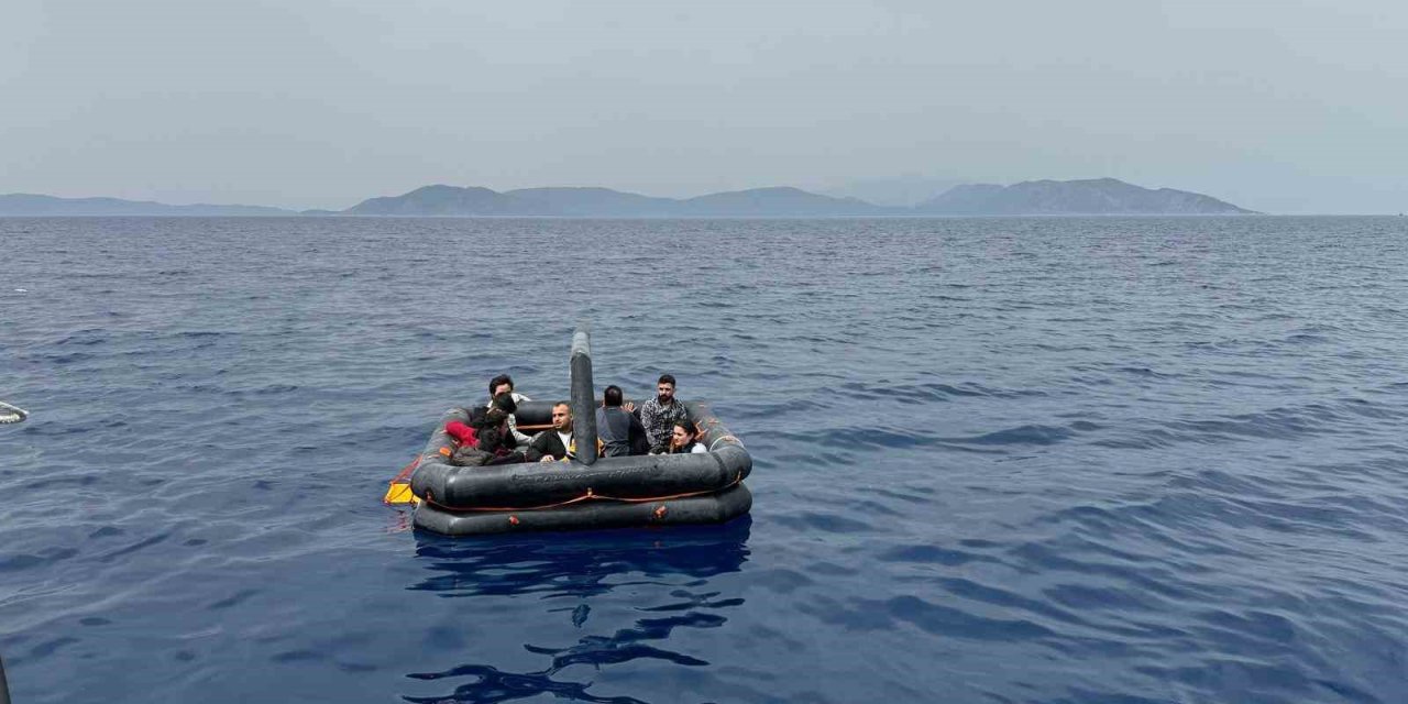 Aydın’da 8 Düzensiz Göçmen Kurtarıldı
