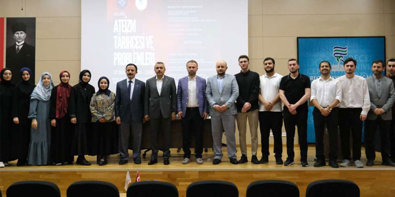 RTEÜ'de Ateizm Tarihçesi ve Problemleri Paneli Gerçekleştirildi