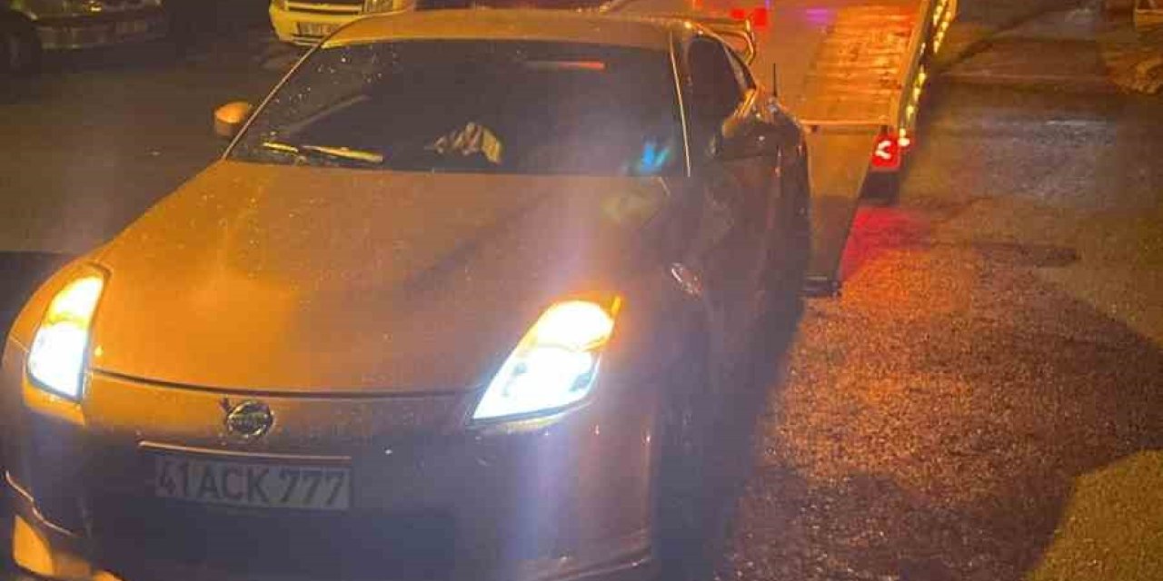 Sürekli Drift Atan Sürücü Bu Kez Hastaneye Sevk Edildi