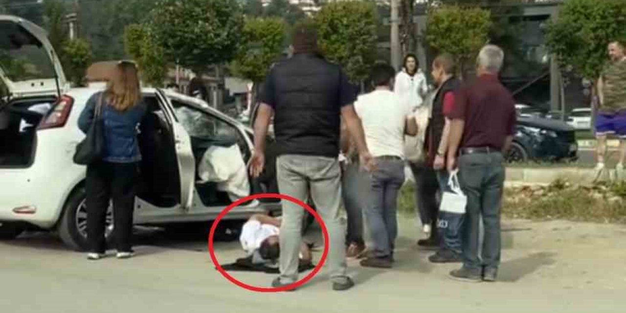 Bursa’da Takla Atan Otomobilde 2 Kişi Yaralandı