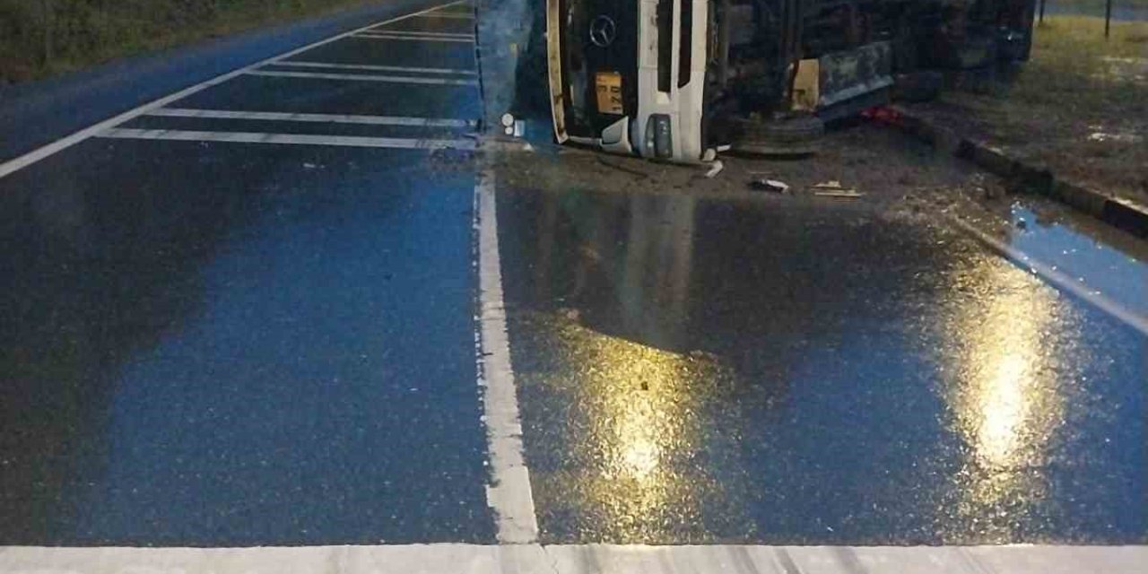 Zonguldak’ta Trafik Kazası: 1 Yaralı