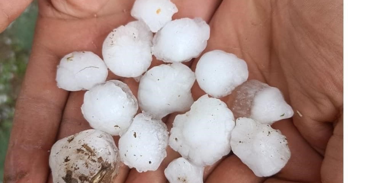 Yunak Ve Çeltik’te Dolu Yağışı Etkili Oldu