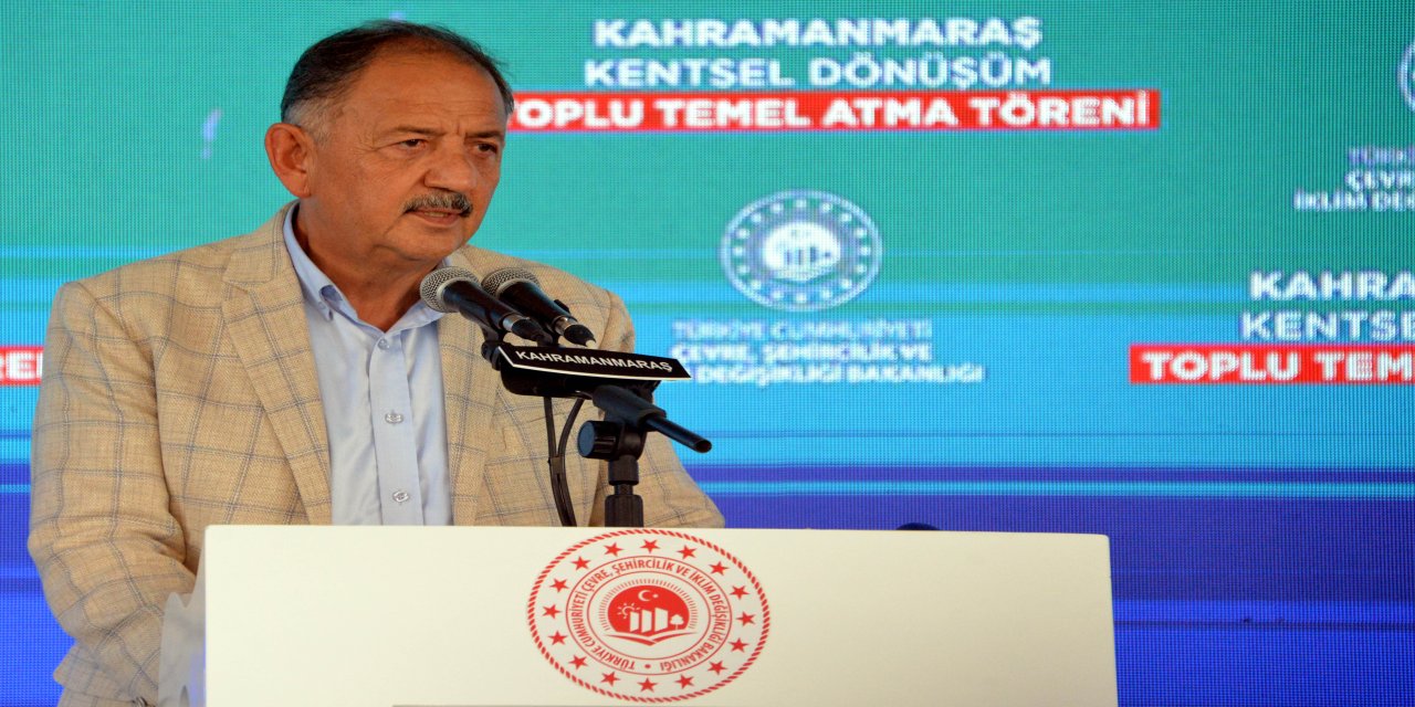 Bakan Özhaseki: Yeni Yapılar 4 Katı Geçmeyecek