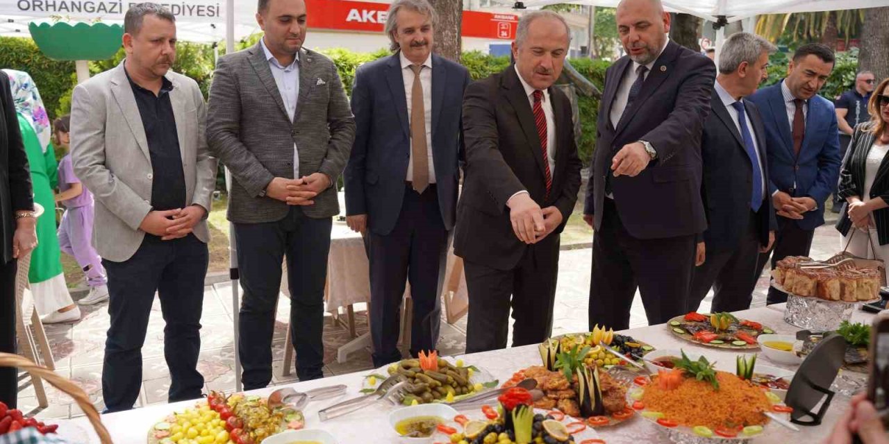 Tarihi Malhun Hatun Tatlısı Orhangazi’de Tanıtıldı