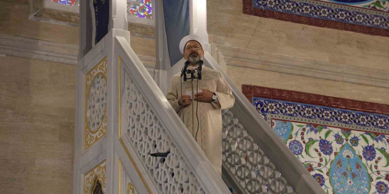 Diyanet İşleri Başkanı Erbaş: “Bugünkü Siyonist İşgali İnşallah 88 Yıl Sürmeyecektir”