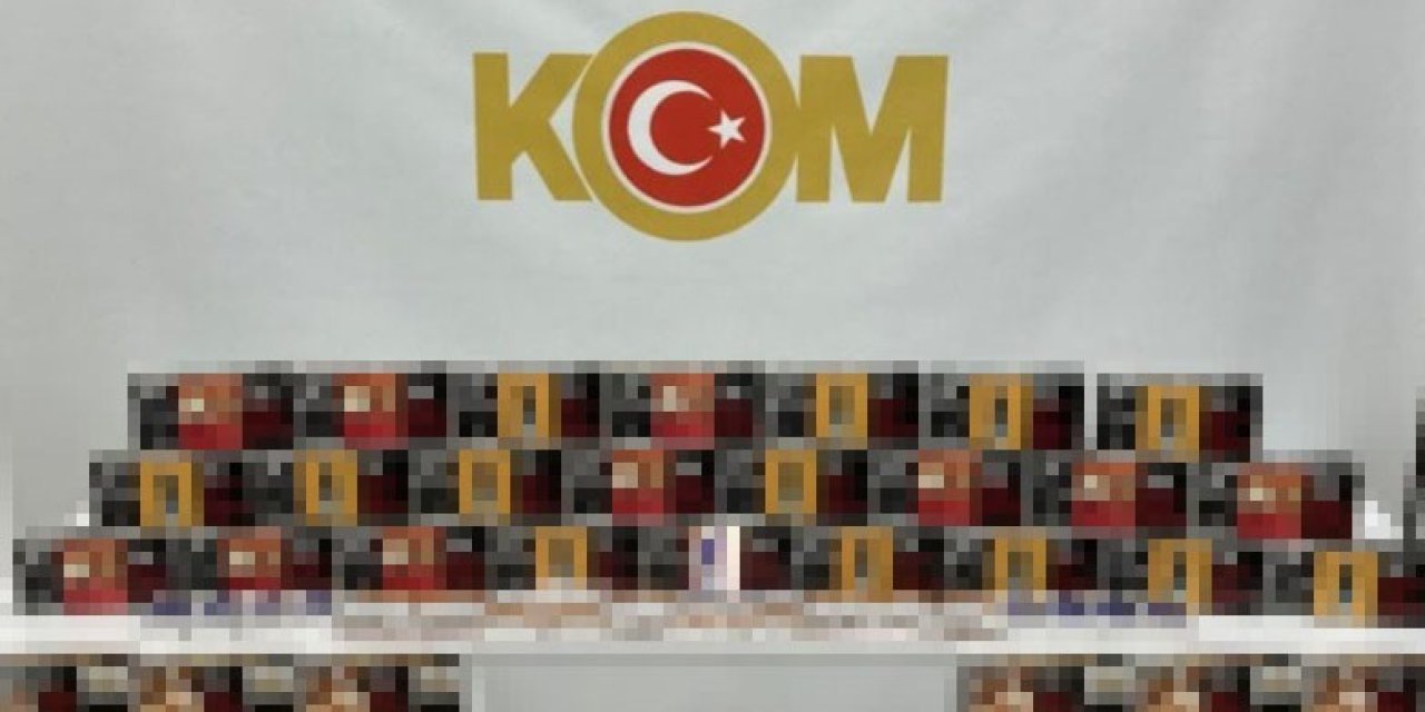 Samsun’da 28 Bin 580 Adet Kaçak Makaron Ele Geçirildi