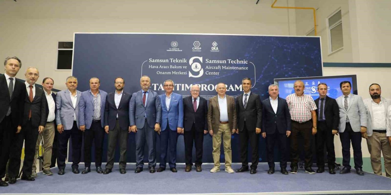 Samsun Teknik Hava Aracı Bakım ve Onarım Merkezi tanıtıldı
