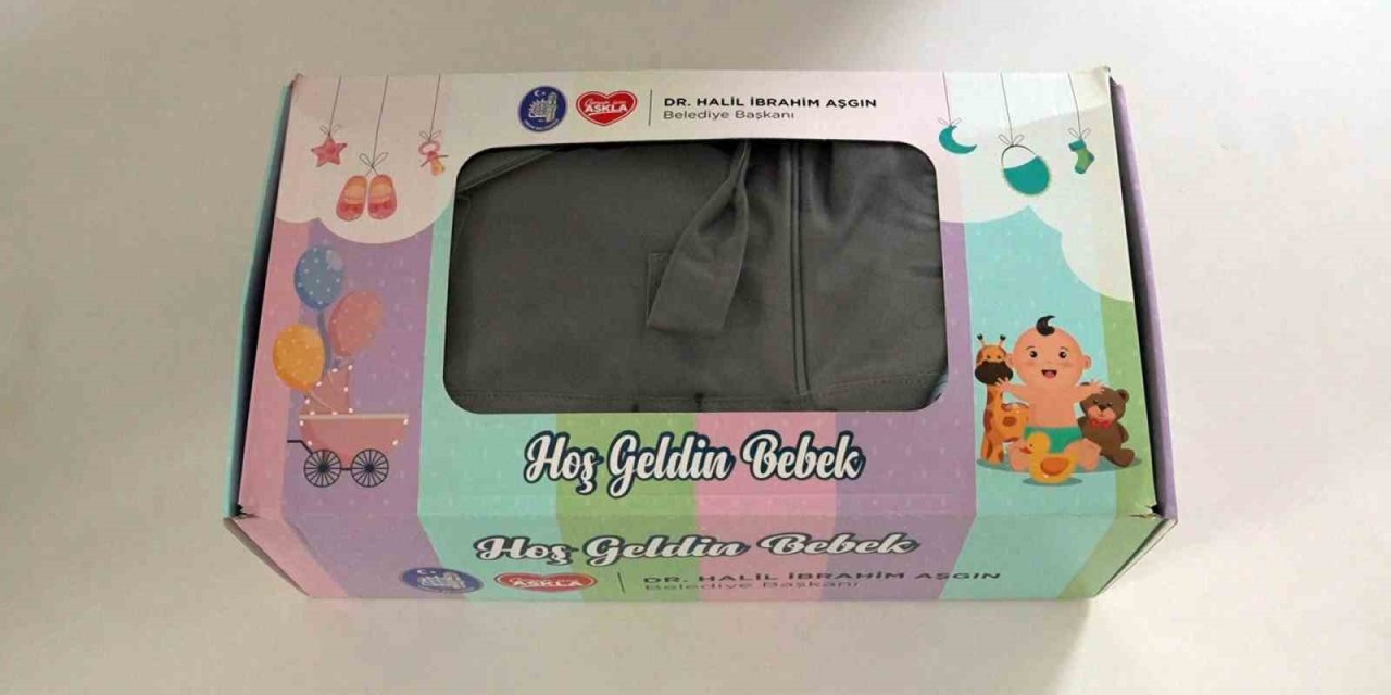 Çorum Belediyesi’nden “Hoş Geldin Bebek” Seti