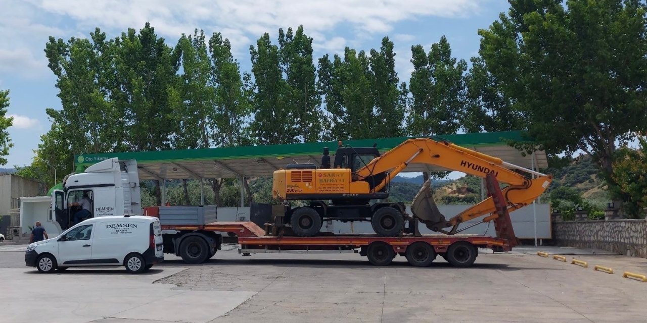 Şantiye Gibi Kaçak Kazıya Suçüstü