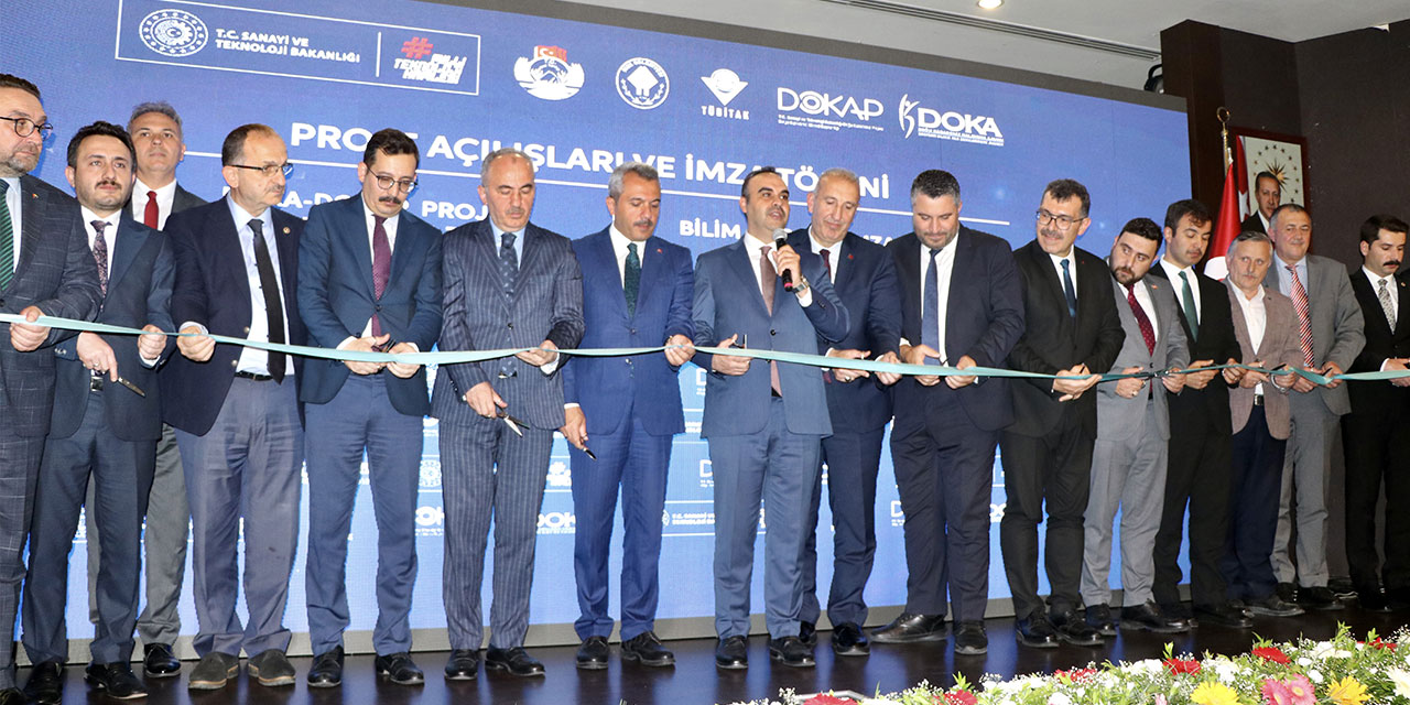 Sanayi ve Teknoloji Bakanı Kacır, Rize'de konuştu