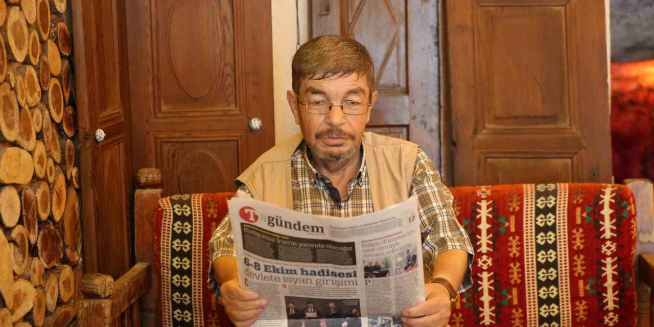 Gaziantep’in ’terso Kemal’i Gazeteleri Ters Okuyor