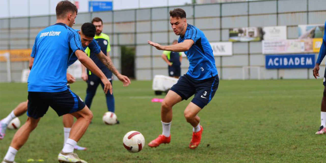 Çaykur Rizespor, Adana Demirspor maçının hazırlıklarını tamamladı