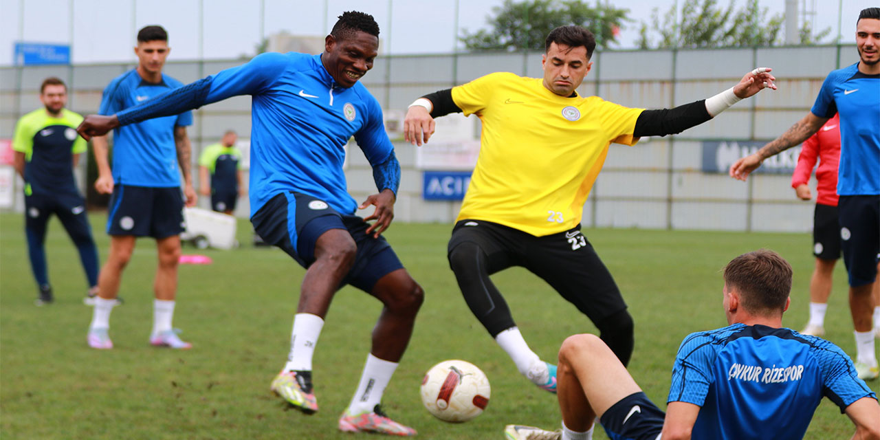 Çaykur Rizespor’un Adana Demirspor maçı kamp kadrosu belli oldu