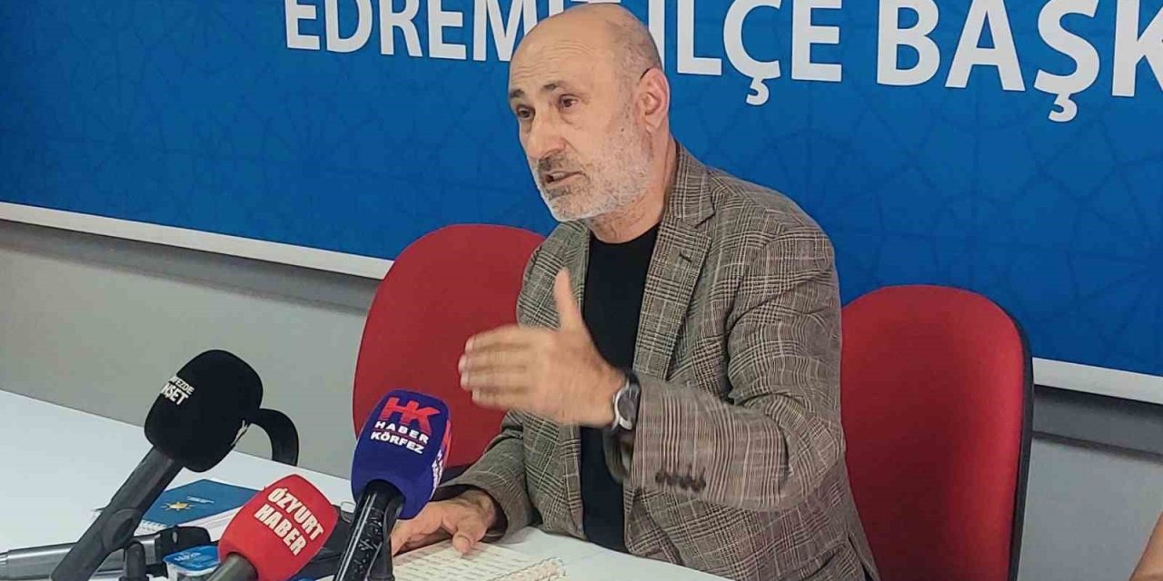 Ak Parti Edremit İlçe Başkanı Murat Tuna: “Basından Değil, Konserler Ve Fuarlardan Tasarruf Edin”