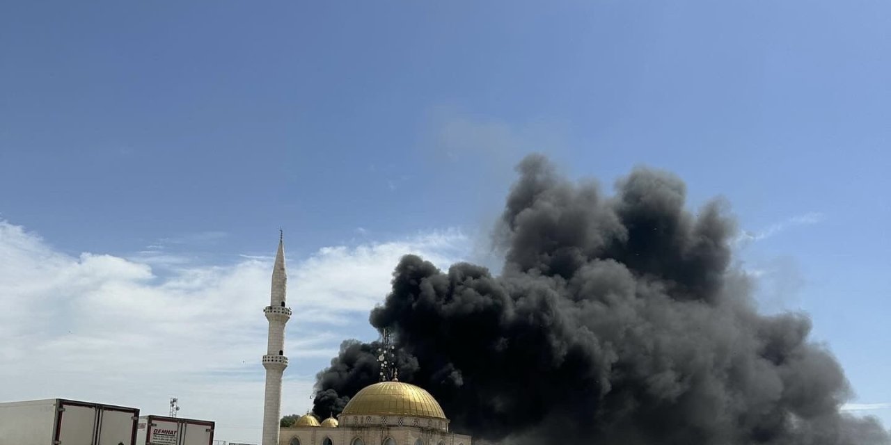 Mardinde Korkutan Yangın