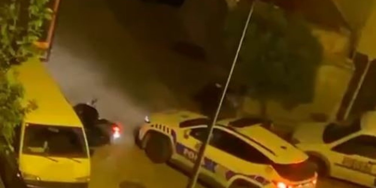 Esenyurt’ta Çaldığı Motosikletle Kaçarken Kaza Yapan Şahıs İle Polis Arasında Kovalamaca Kamerada