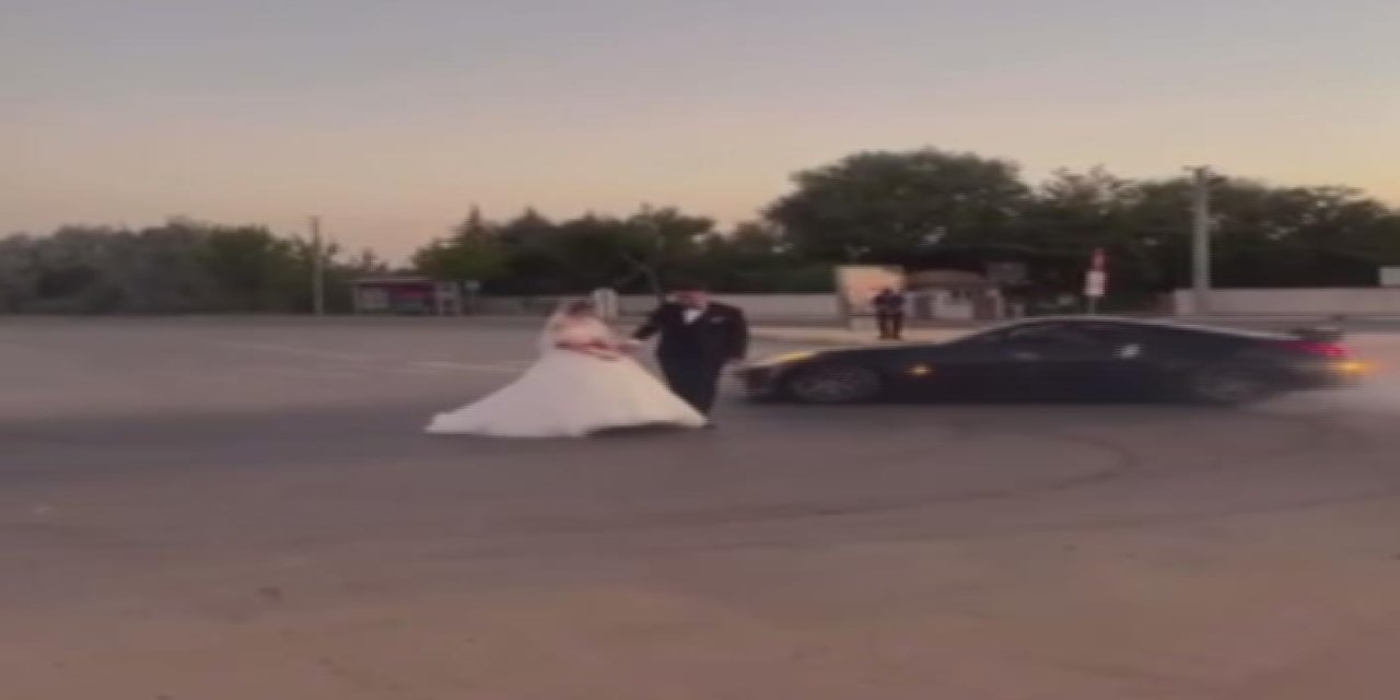 Drift Atarak Düğüne Giden Sürücüye 20 Bin 342 Tl Ceza