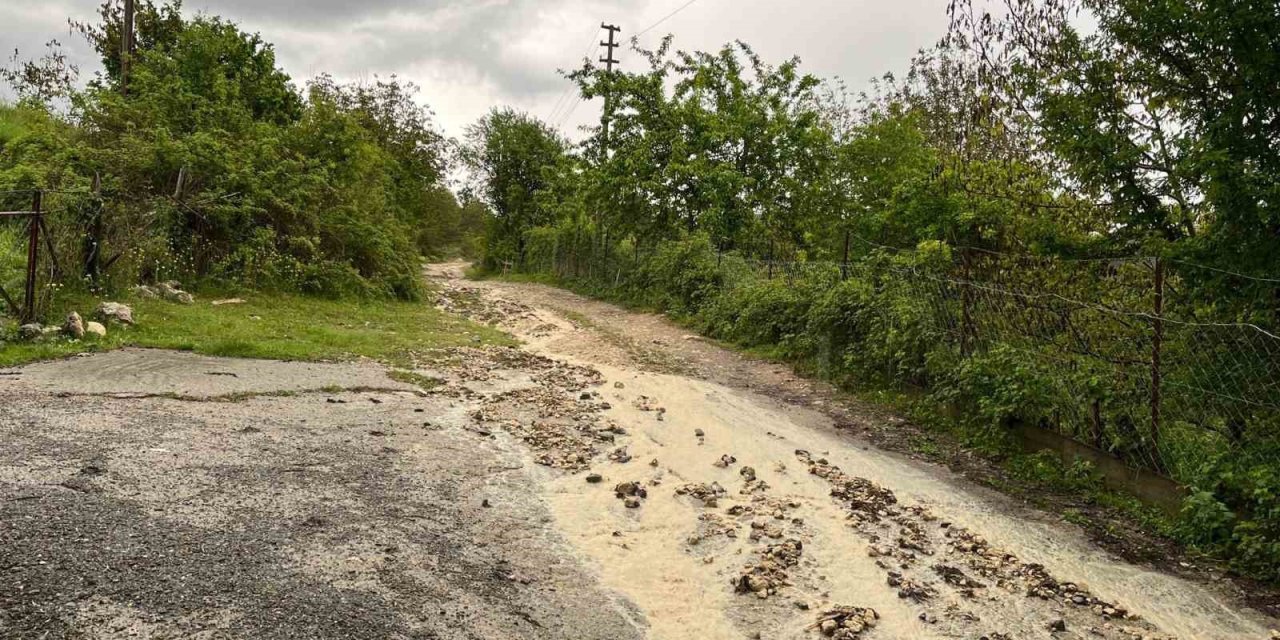 Kastamonu’da Dolu Yağışı Etkili Oldu