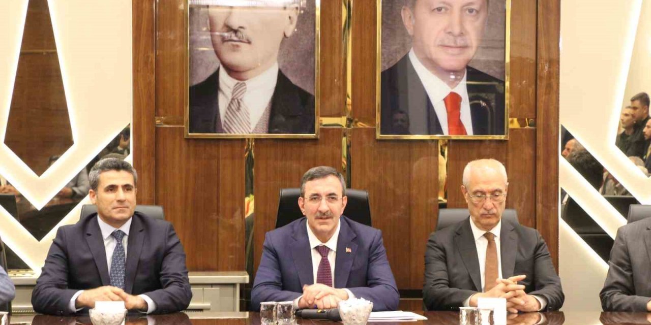 Cumhurbaşkanı Yardımcısı Cevdet Yılmaz Bingöl’de