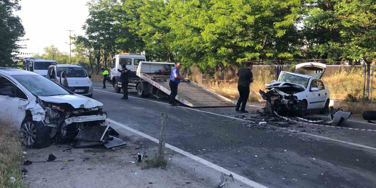 Çorlu’da Zincirleme Kaza: 6 Yaralı