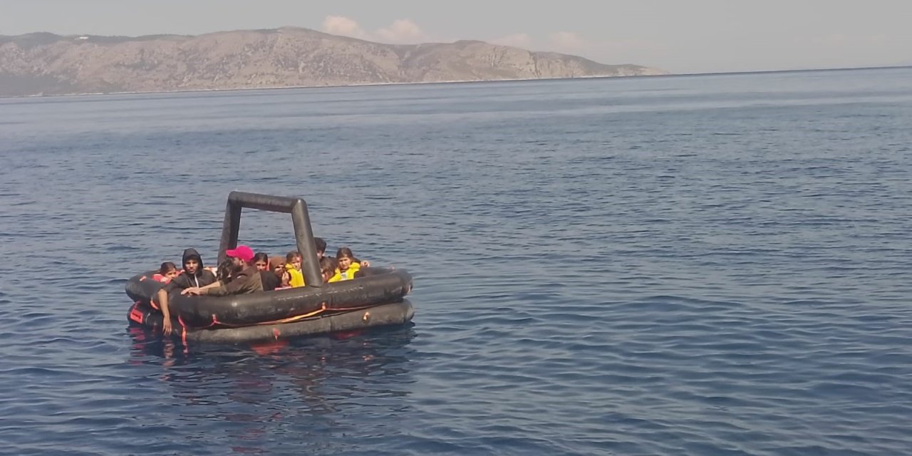 Aydın’da 30 Düzensiz Göçmen Kurtarıldı