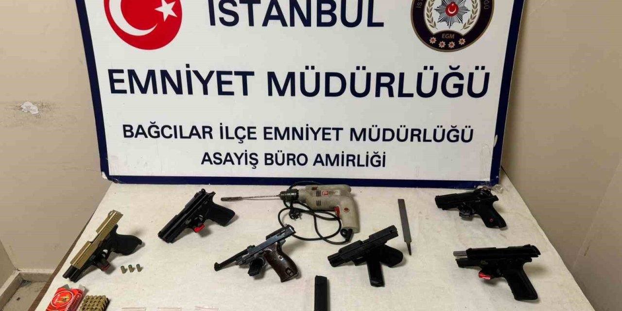 Bağcılar’da Yasa Dışı Silah Ticareti Operasyonu