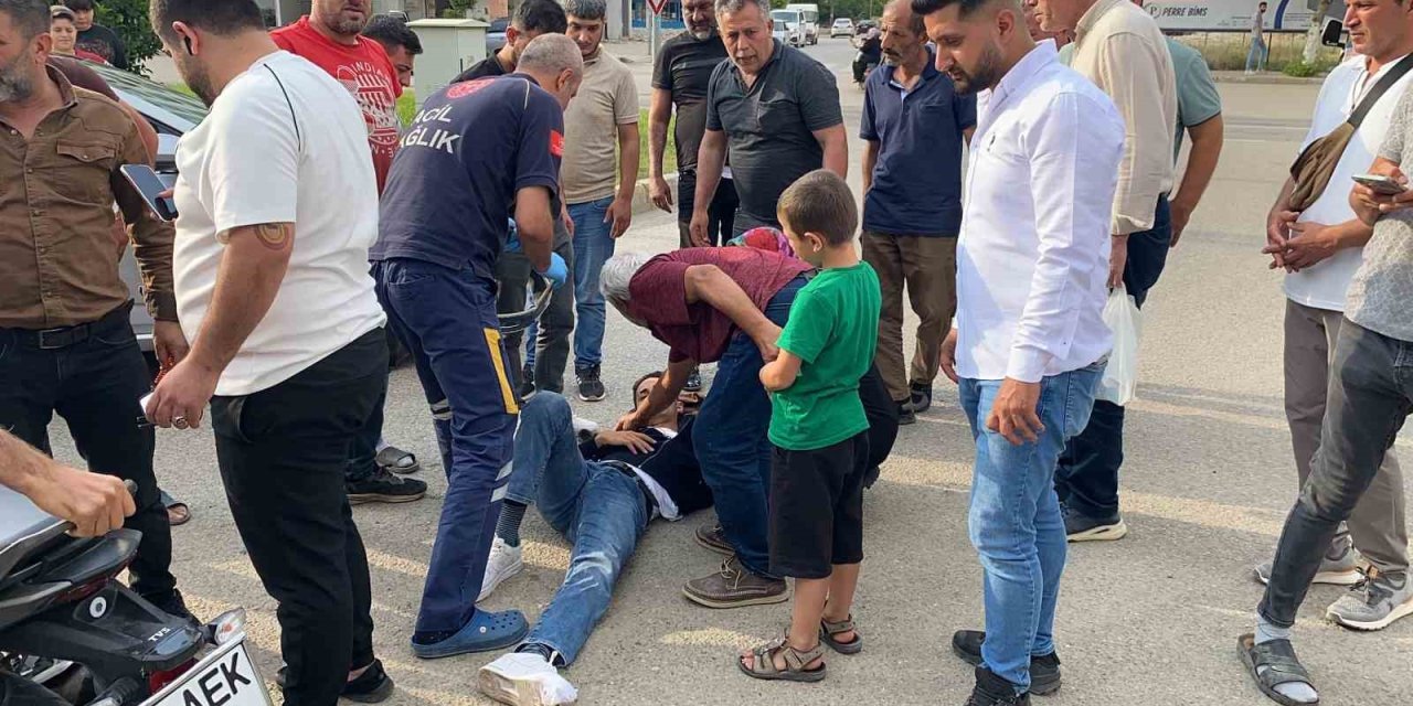 Adıyaman’da Minibüs İle Motosiklet Çarpıştı: 1 Yaralı