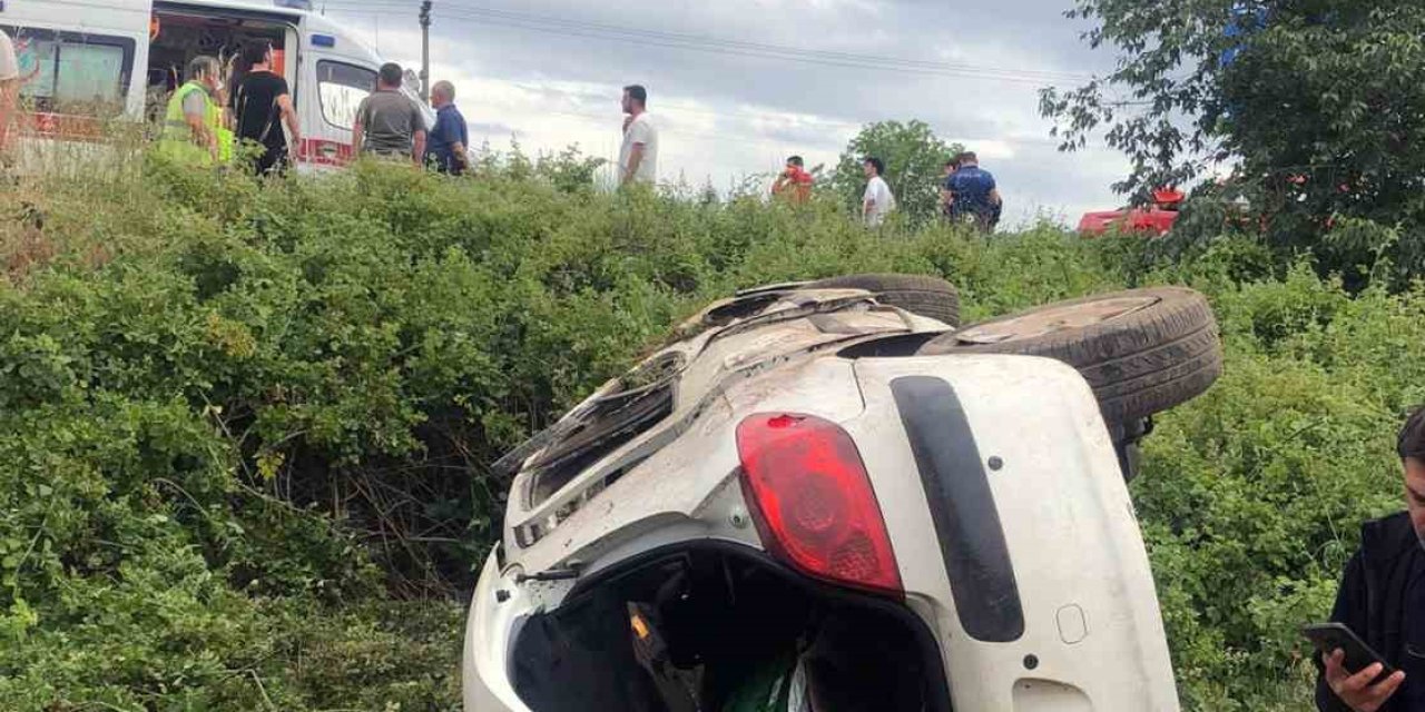 Araç Tütün Tarlasına Uçtu