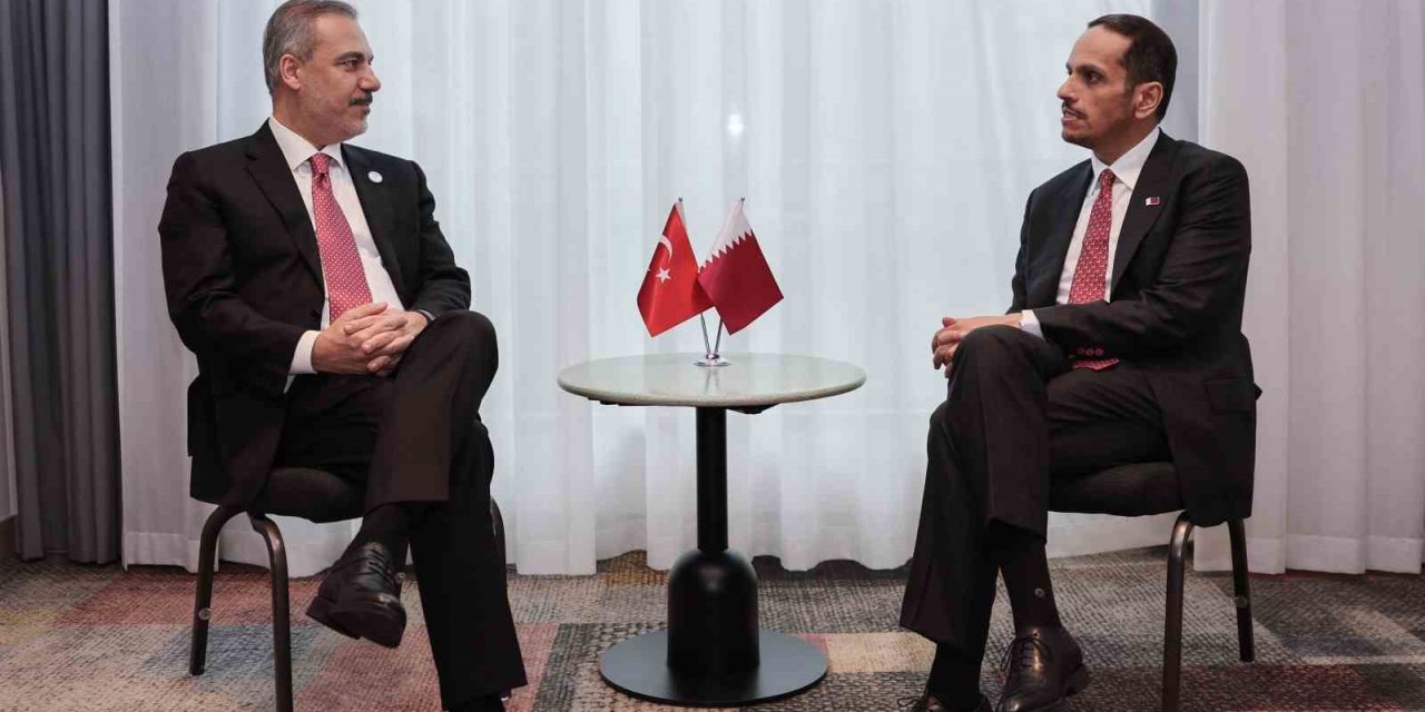 Dışişleri Bakanı Fidan, Katar Başbakanı Ve Dışişleri Bakanı Al Sani İle Görüştü