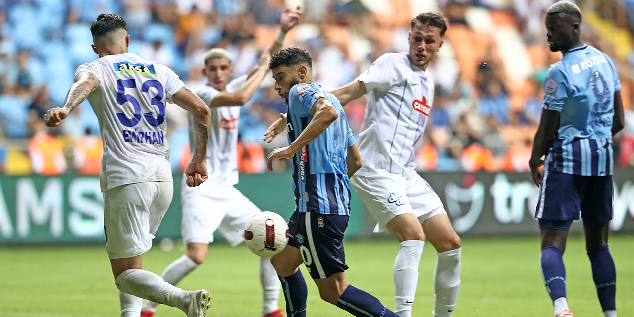 Çaykur Rizespor - Adana Demirspor Maçında İlk Onbirler Belli Oldu