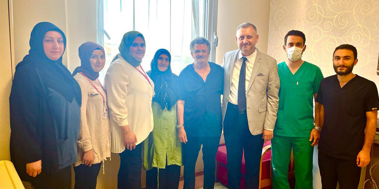 Rize'de ilk kez hastayı uyutmadan karotis endarterektomi ameliyatı yapıldı