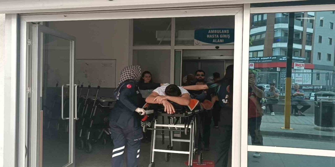 Markete giderken silahla vuruldu