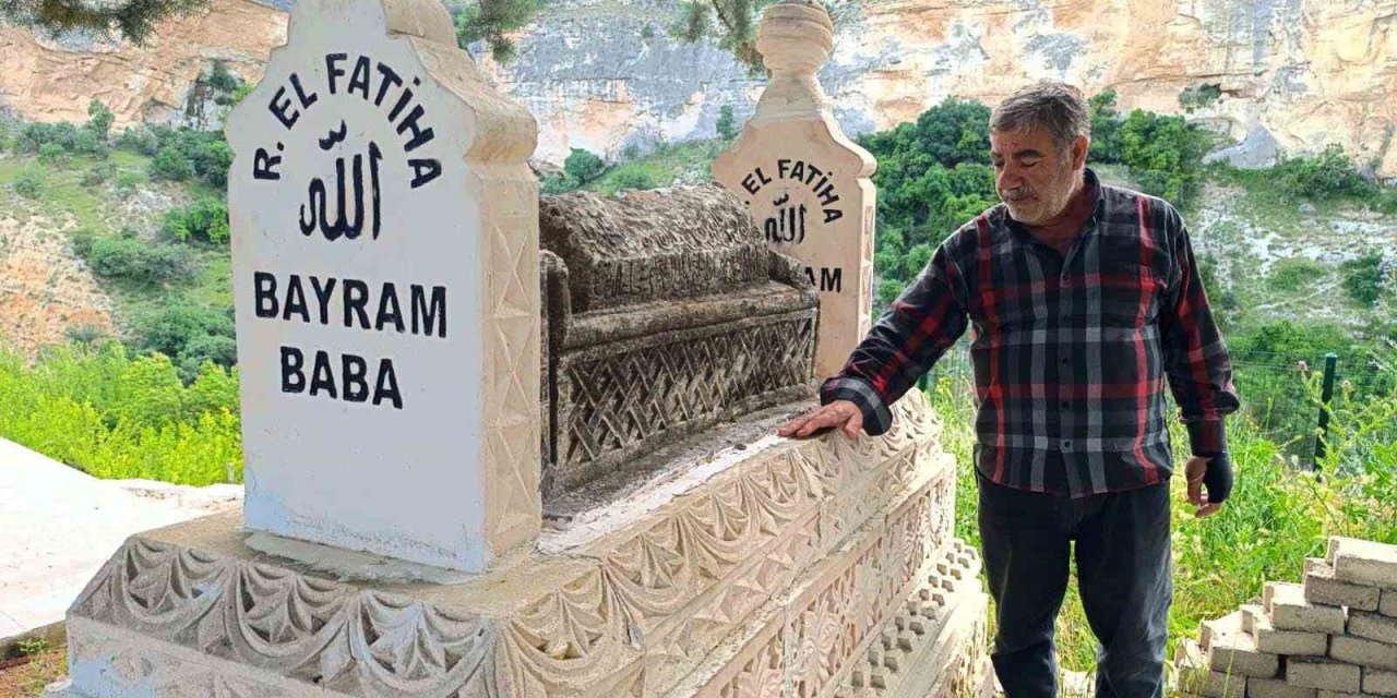 Çemişgezek’te Bayram Baba Hazretlerinin Kabri Yenilendi