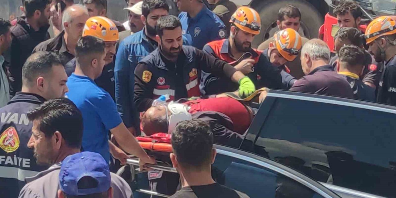 Van’da Trafik Kazası: 1 Yaralı