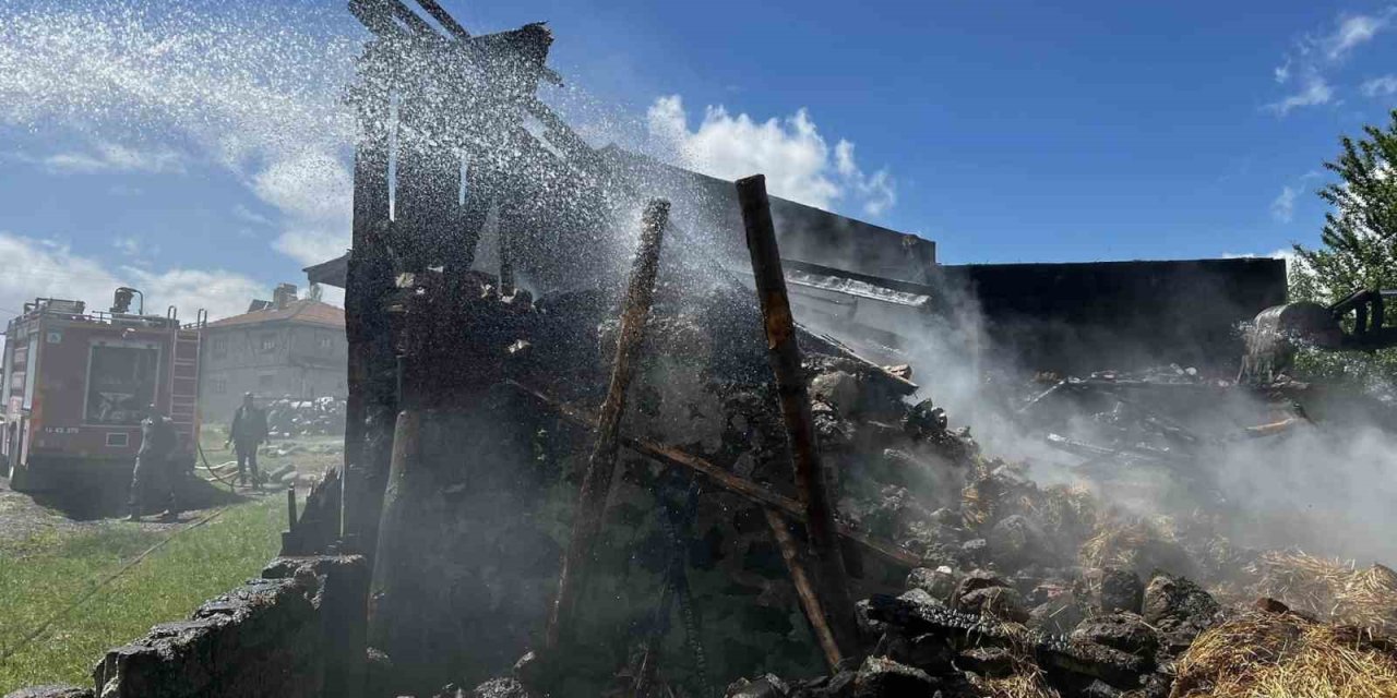 Samanlık Küle Döndü